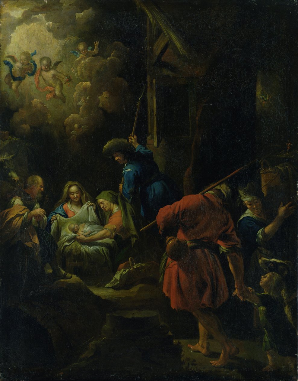 Adoration of the Shepherds by Hendrich Dittmars