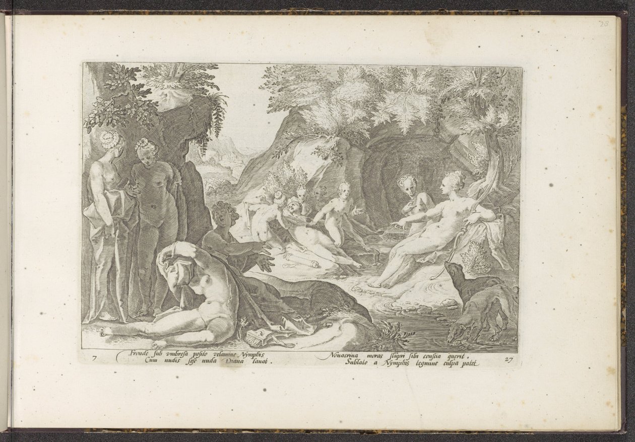 Diana Discovers the Pregnancy of Callisto (Ovid