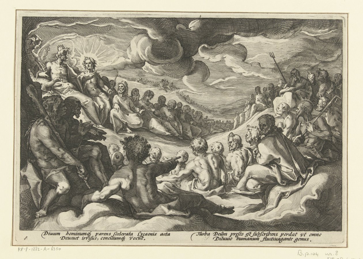 Jupiter Summons the Olympian Gods (Ovid