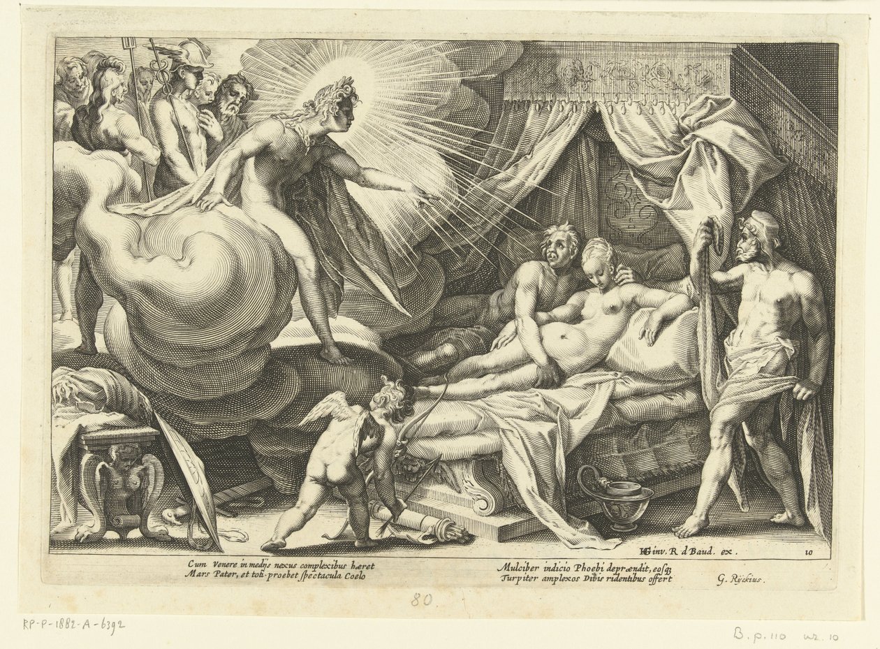Venus and Mars Surprised by Apollo (Ovid
