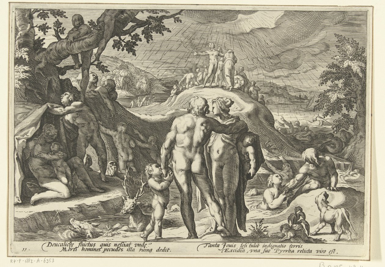 The Flood of Deucalion, Ovid