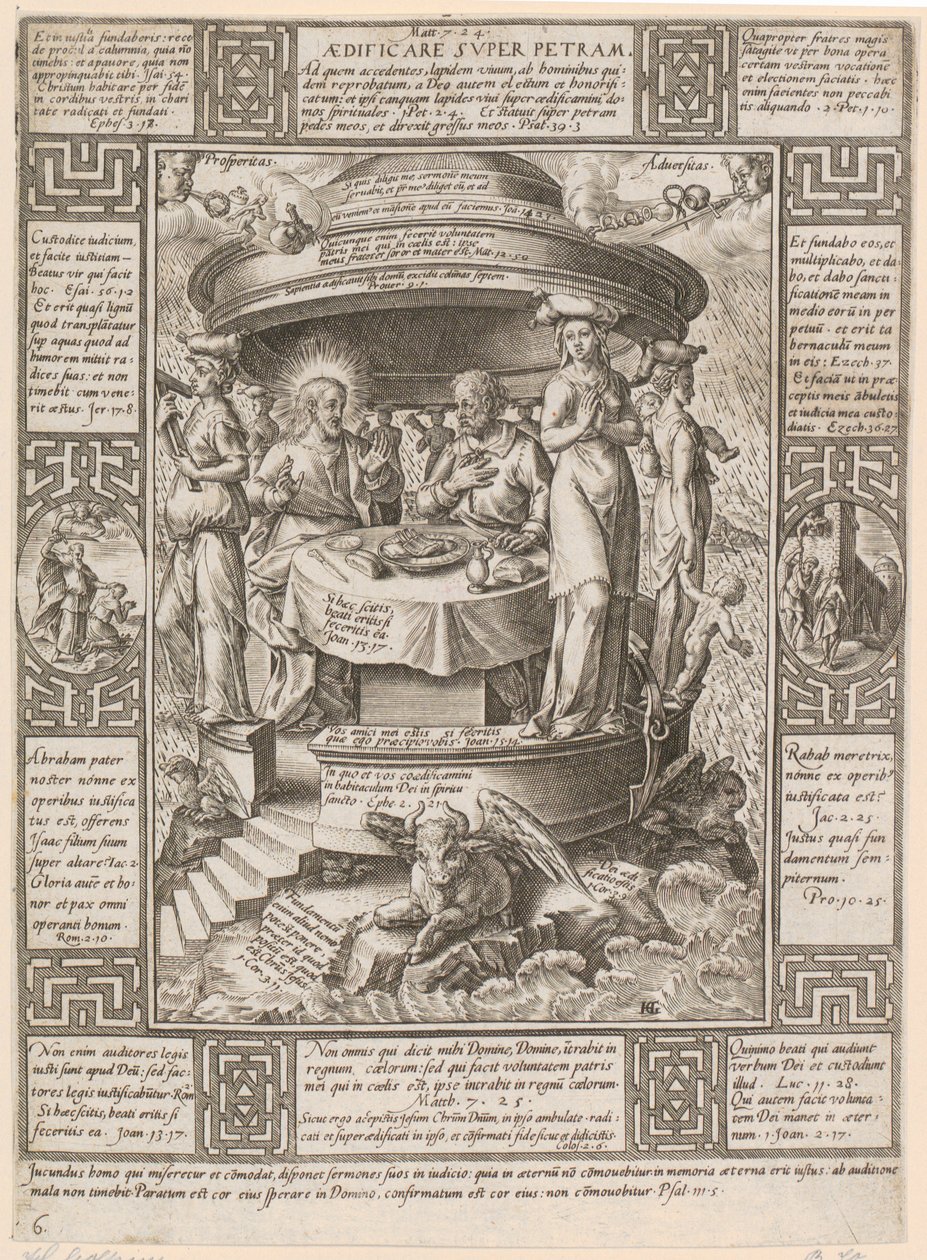 Build on the Rock, Plate 6 from the Series 