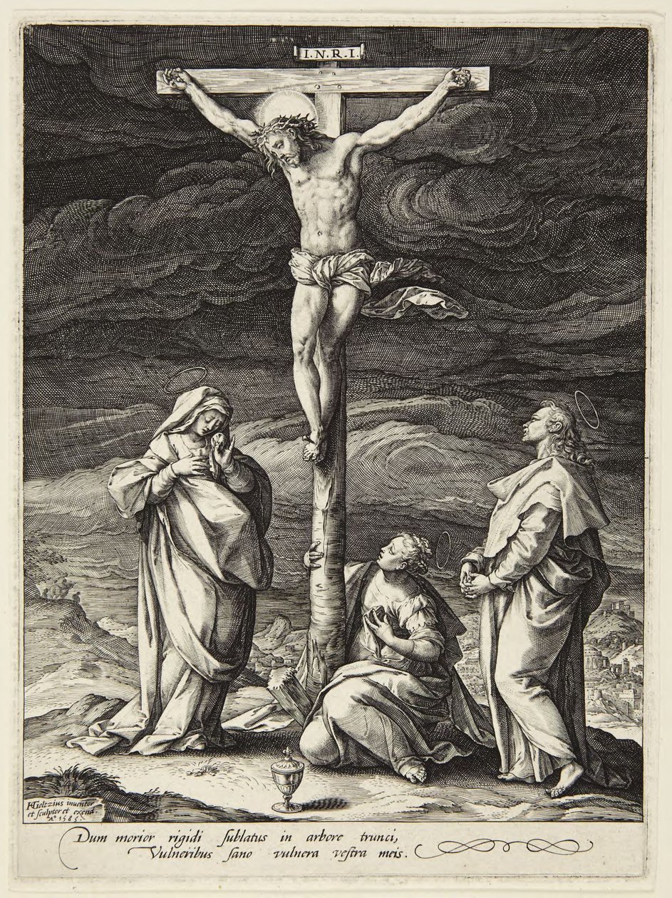 Crucifixion by Hendrick Goltzius