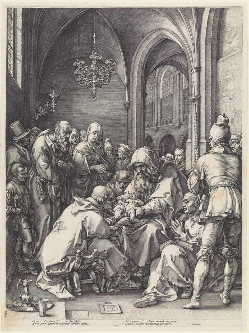 The Circumcision by Hendrick Goltzius