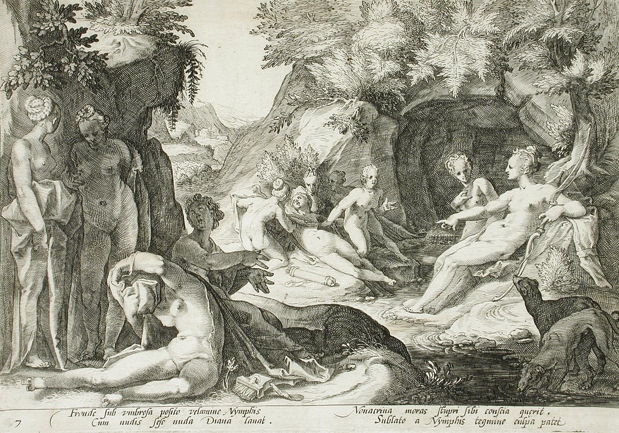 Diana and Her Nymphs Discovering Callisto