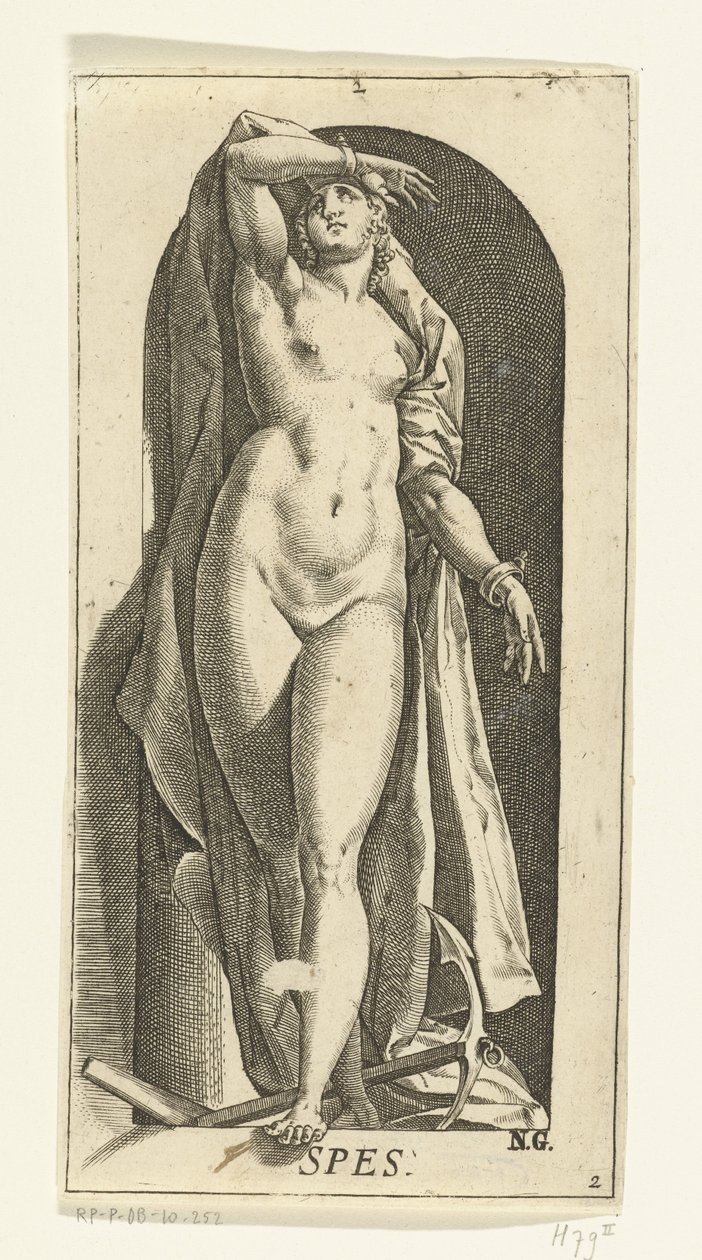 Hope by Hendrick Goltzius