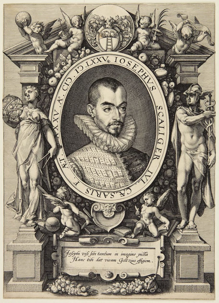 Josephus Justus Scaliger by Hendrick Goltzius