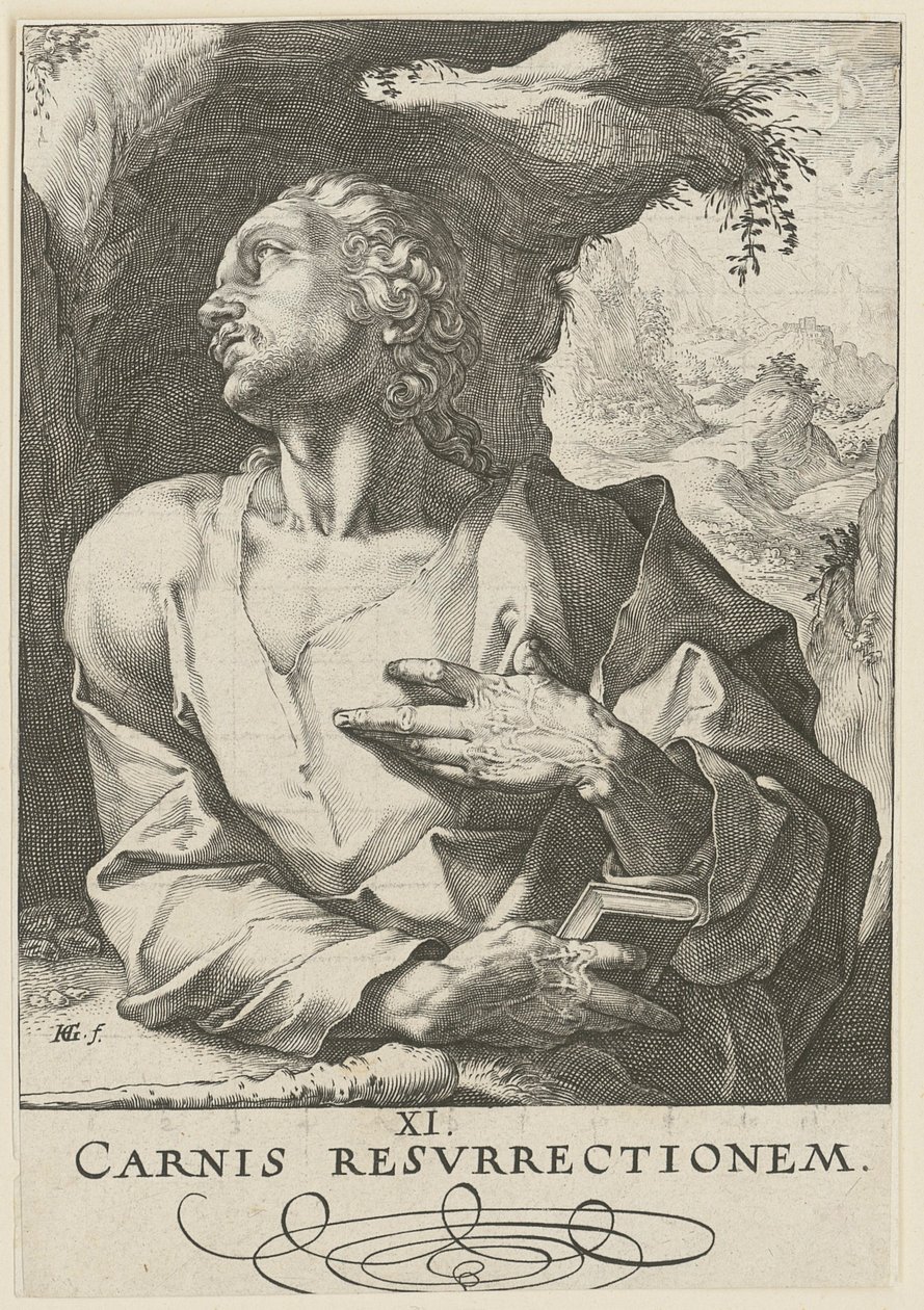 Judas Thaddaeus, Plate 12 of the Series 