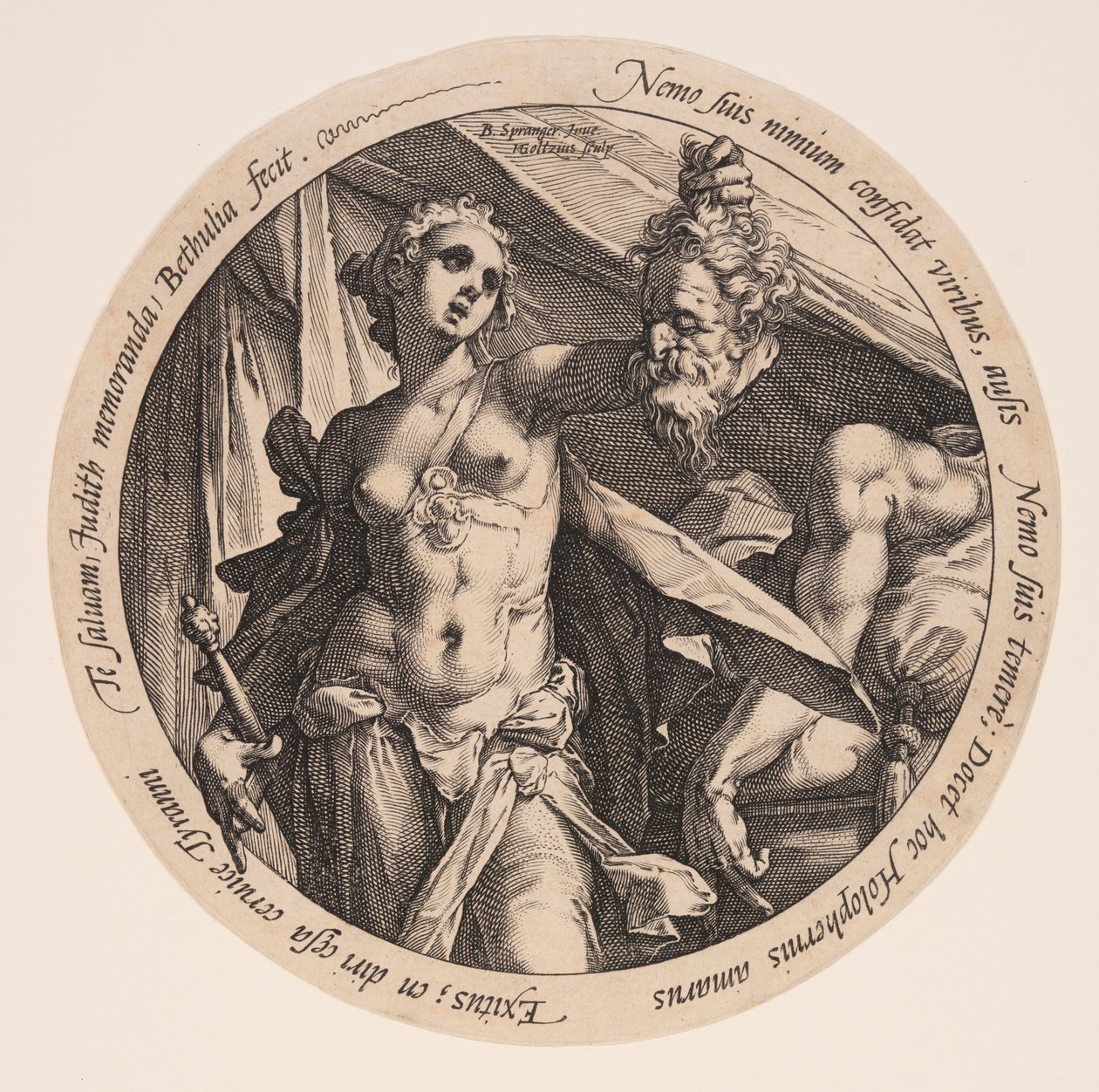 Judith with the Head of Holofernes by Hendrick Goltzius