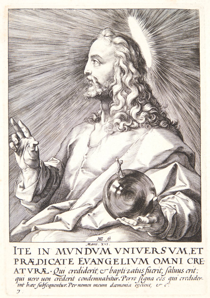 Christ by Hendrick Goltzius