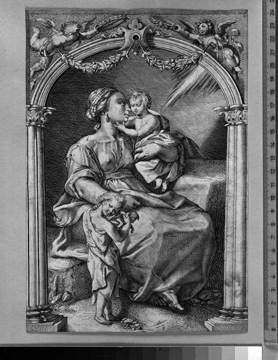 Neighborly Love by Hendrick Goltzius