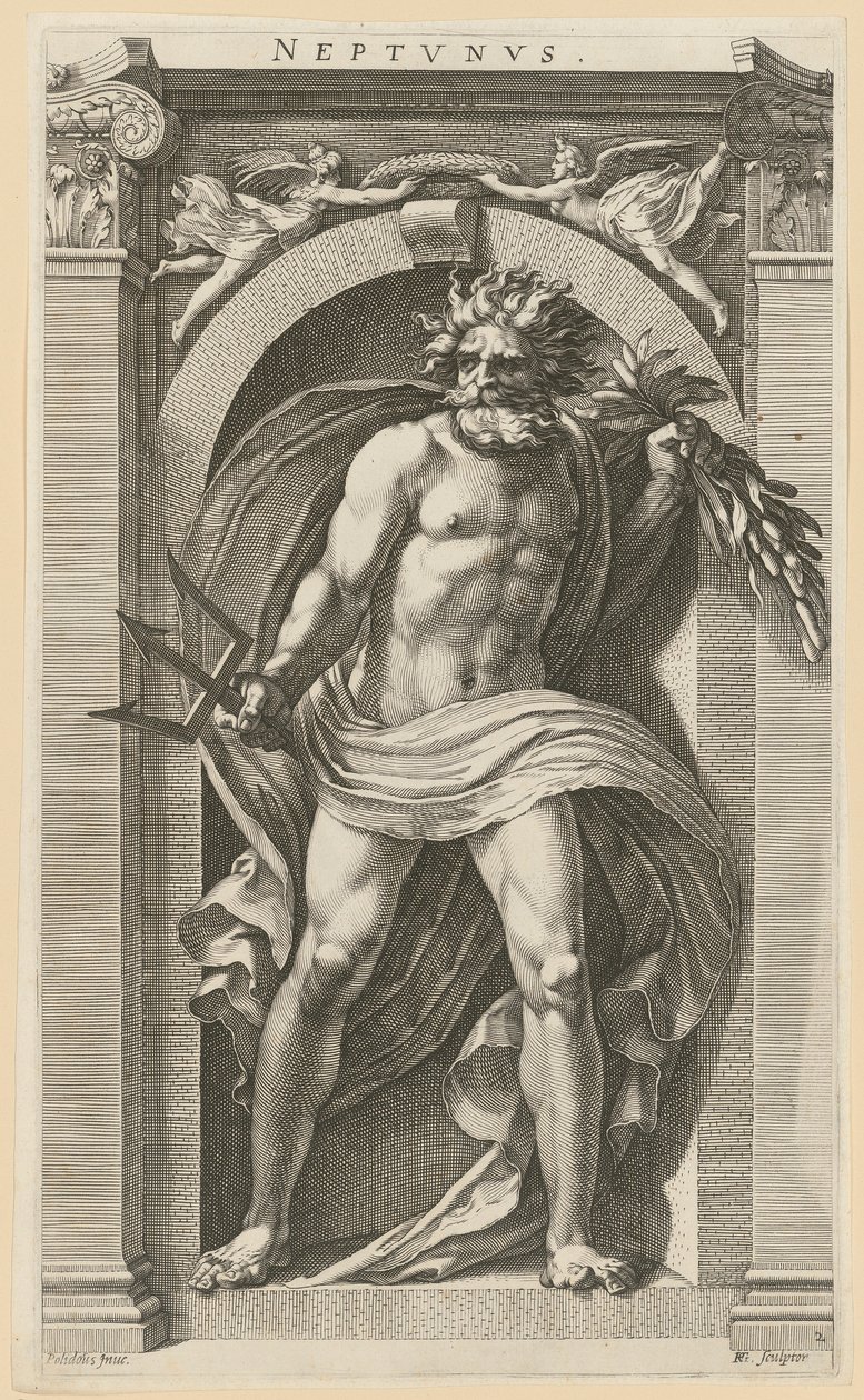 Neptune, Plate 2 from the Series 