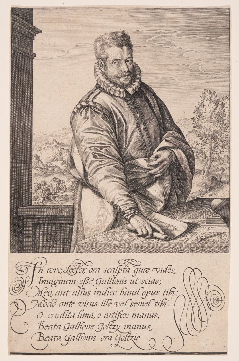 Philips Galle by Hendrick Goltzius
