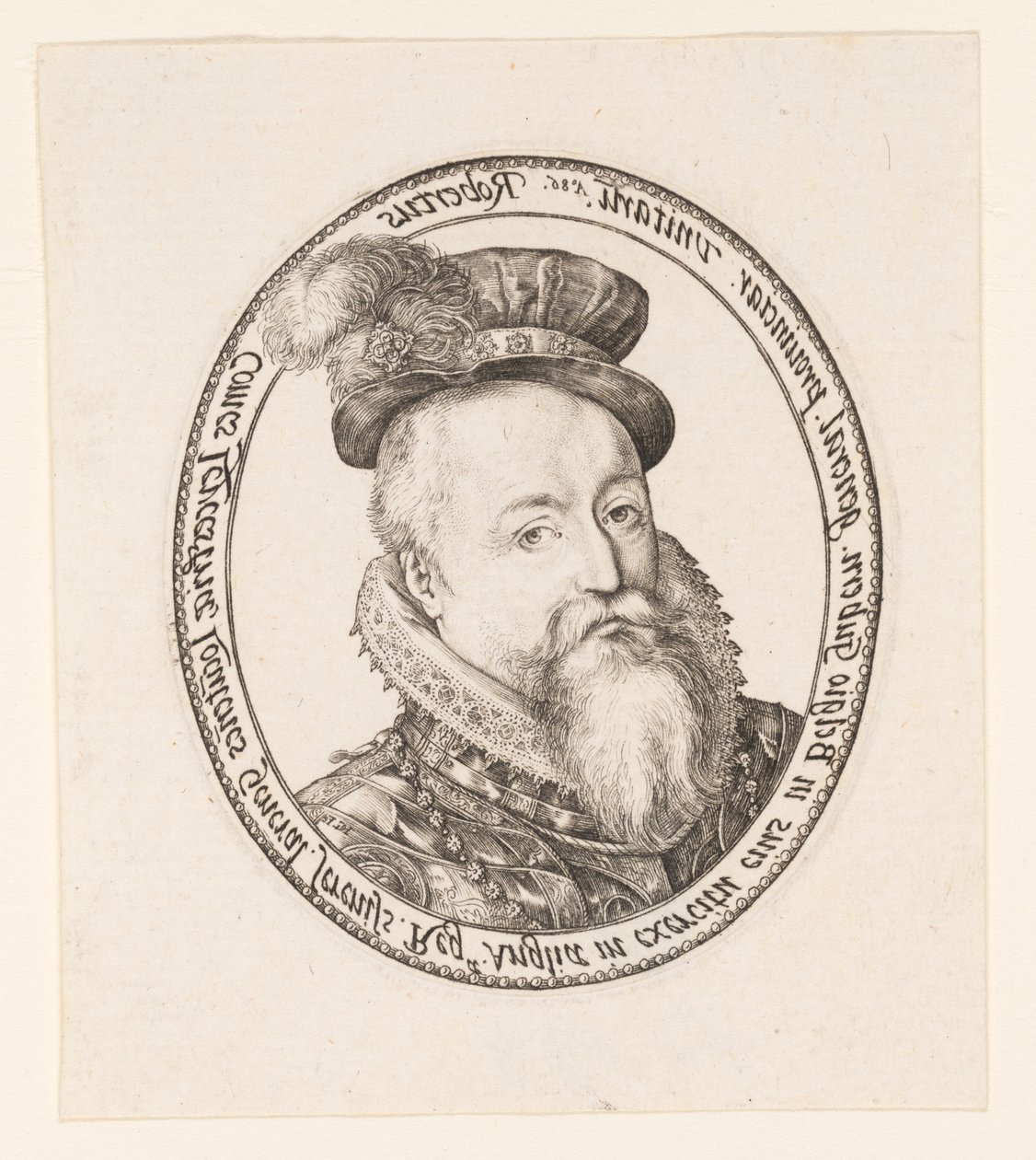 Robert Dudley, Earl of Leicester by Hendrick Goltzius