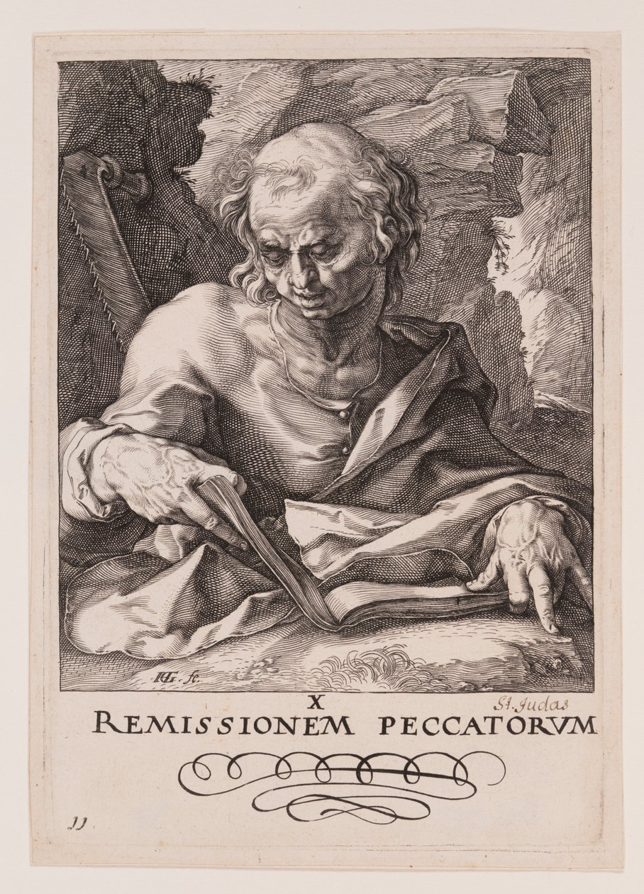 St Simon, from Christ, the Apostles and St Paul with the Creed