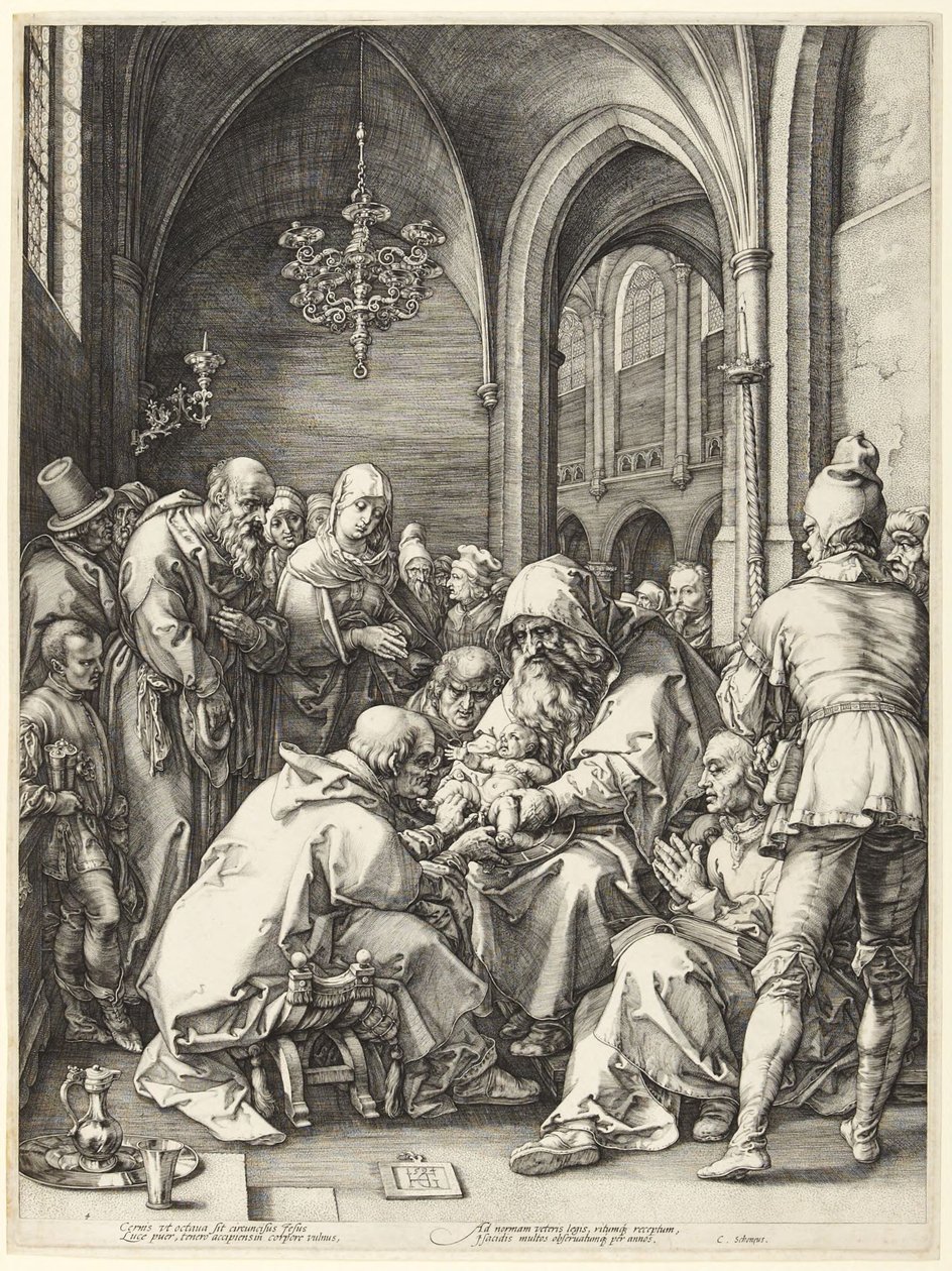 The Circumcision by Hendrick Goltzius