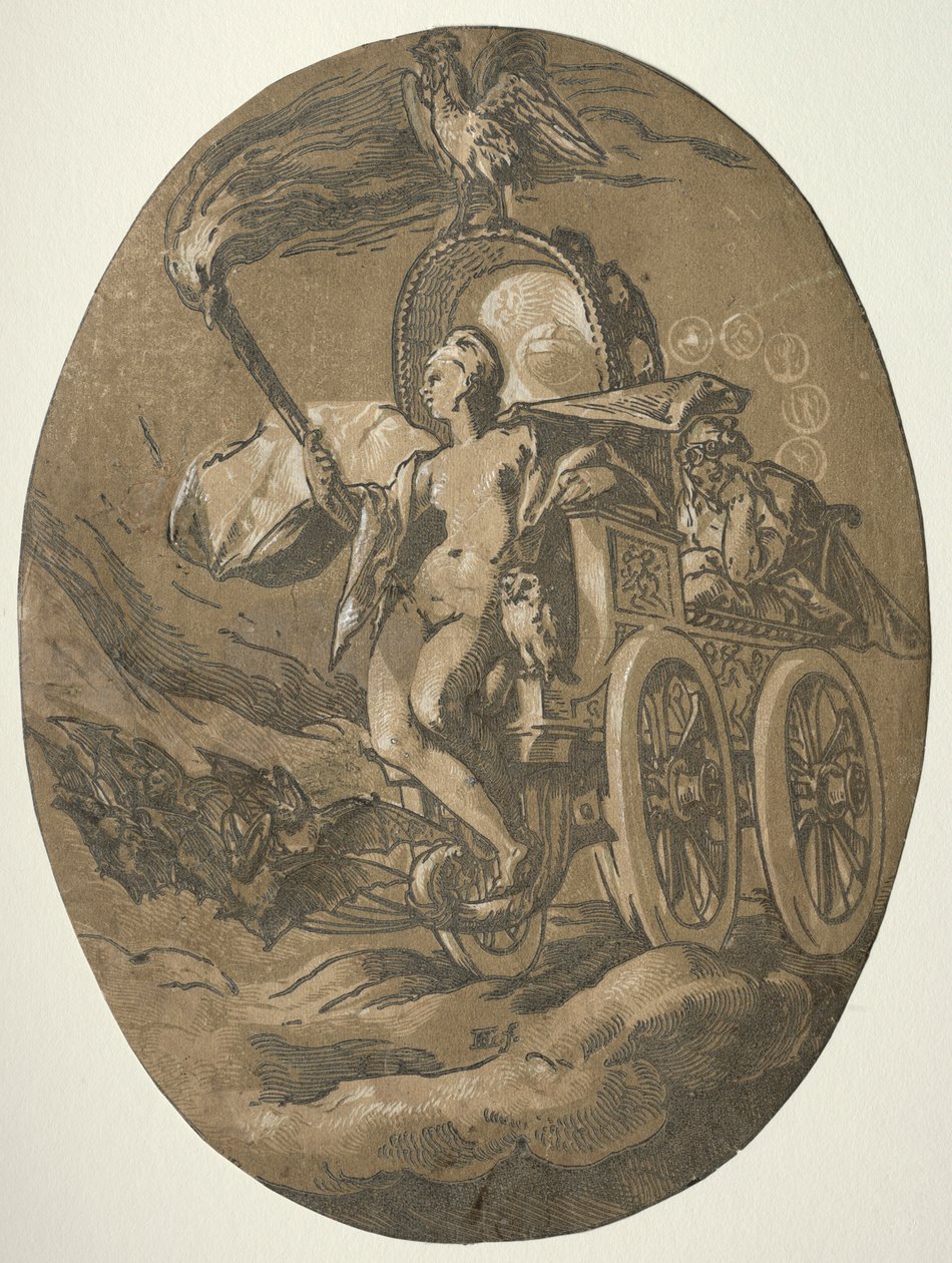 The Deities: Nox by Hendrick Goltzius