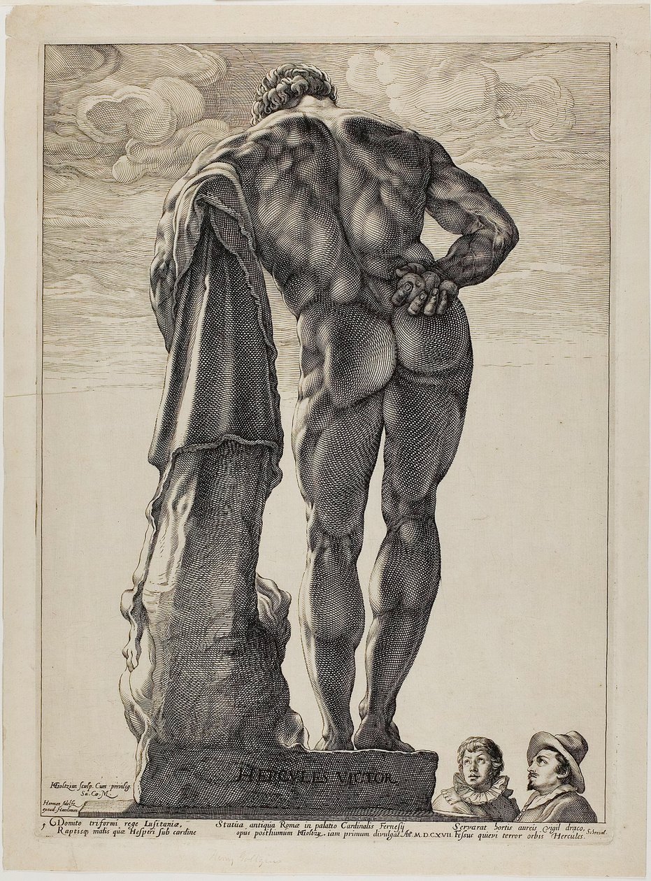The Farnesian Hercules by Hendrick Goltzius