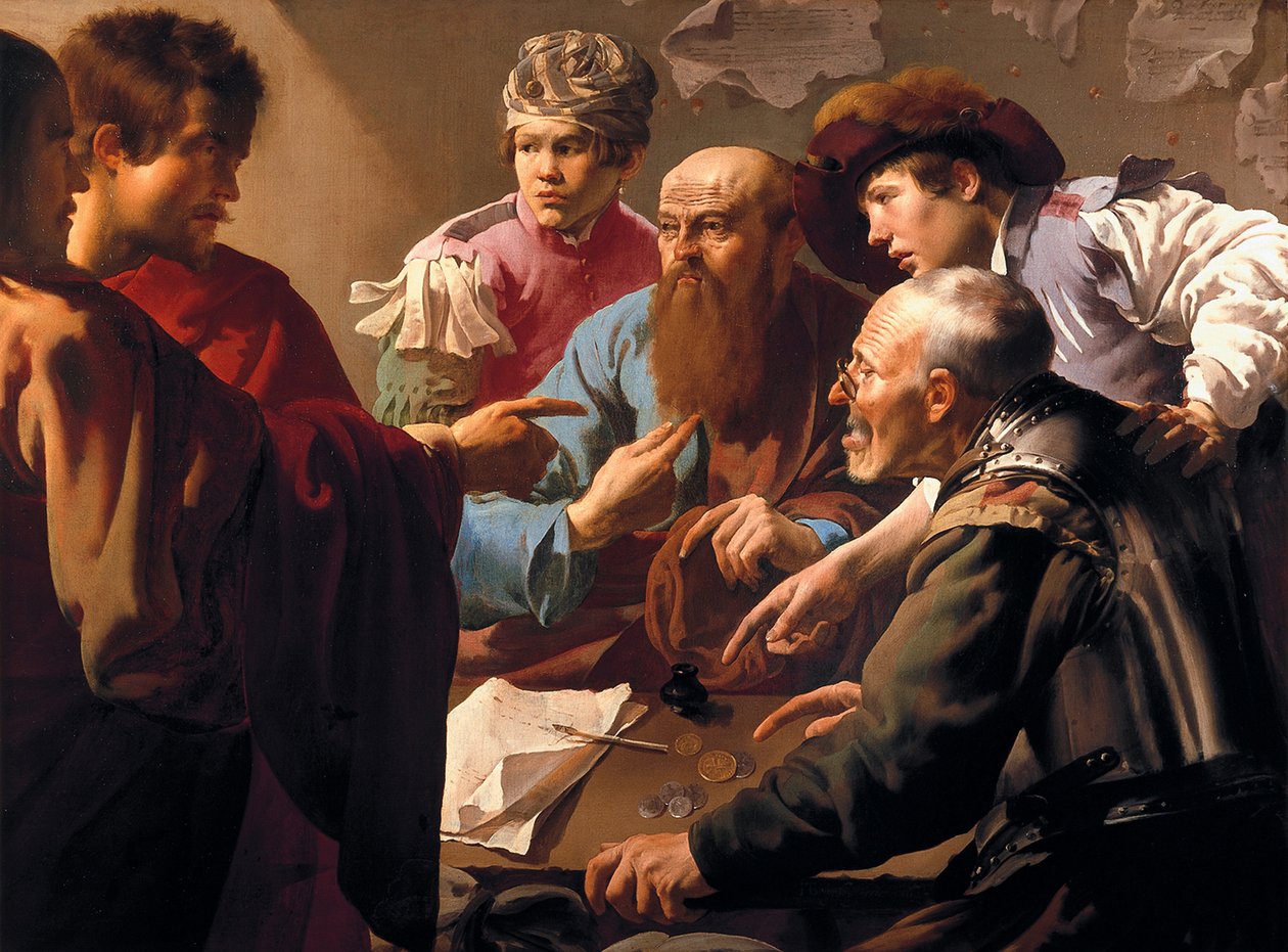 The Call Of Saint Matthew by Hendrick Jansz Terbrugghen