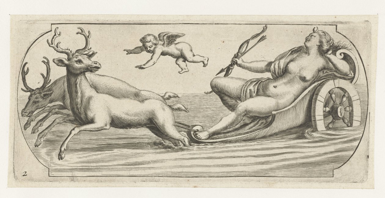 Diana with Bow and Arrow by Hendrick de Keyser (I)