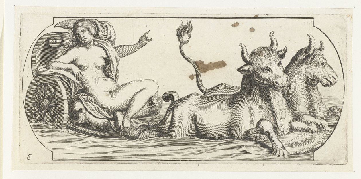 Europa on a Chariot by Hendrick de Keyser (I)
