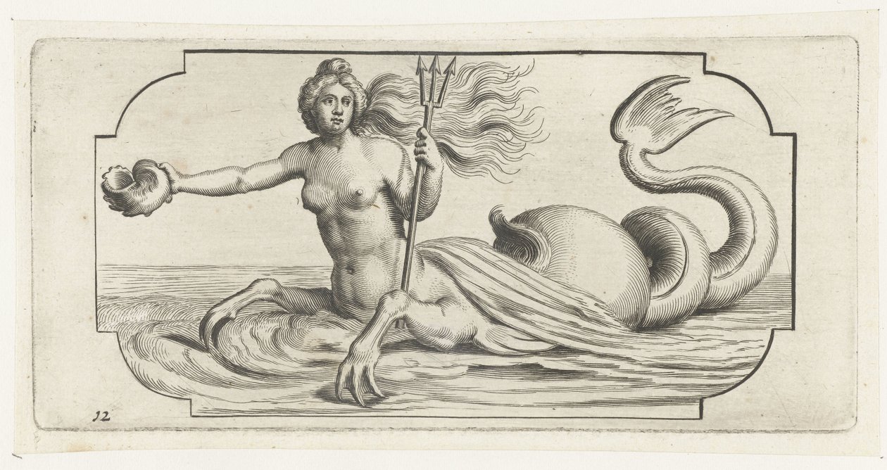 Female Figure with Neptune