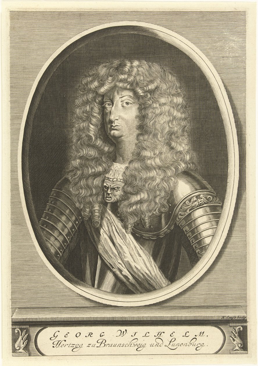 Portrait of George William, Duke of Brunswick-Lüneburg by Hendrik Causé