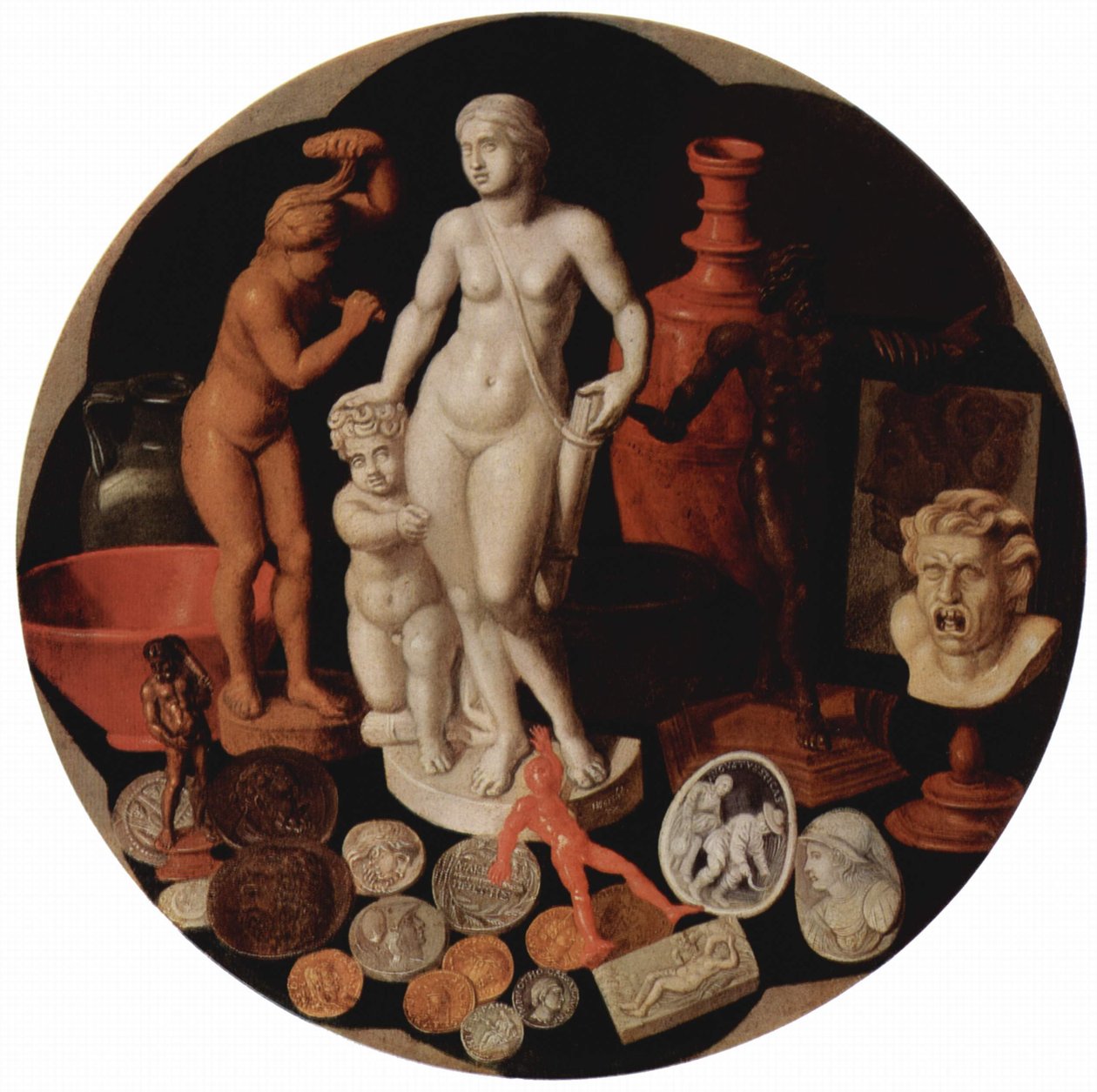 Still Life with Collection of Rarities by Hendrik van der Borcht the elder