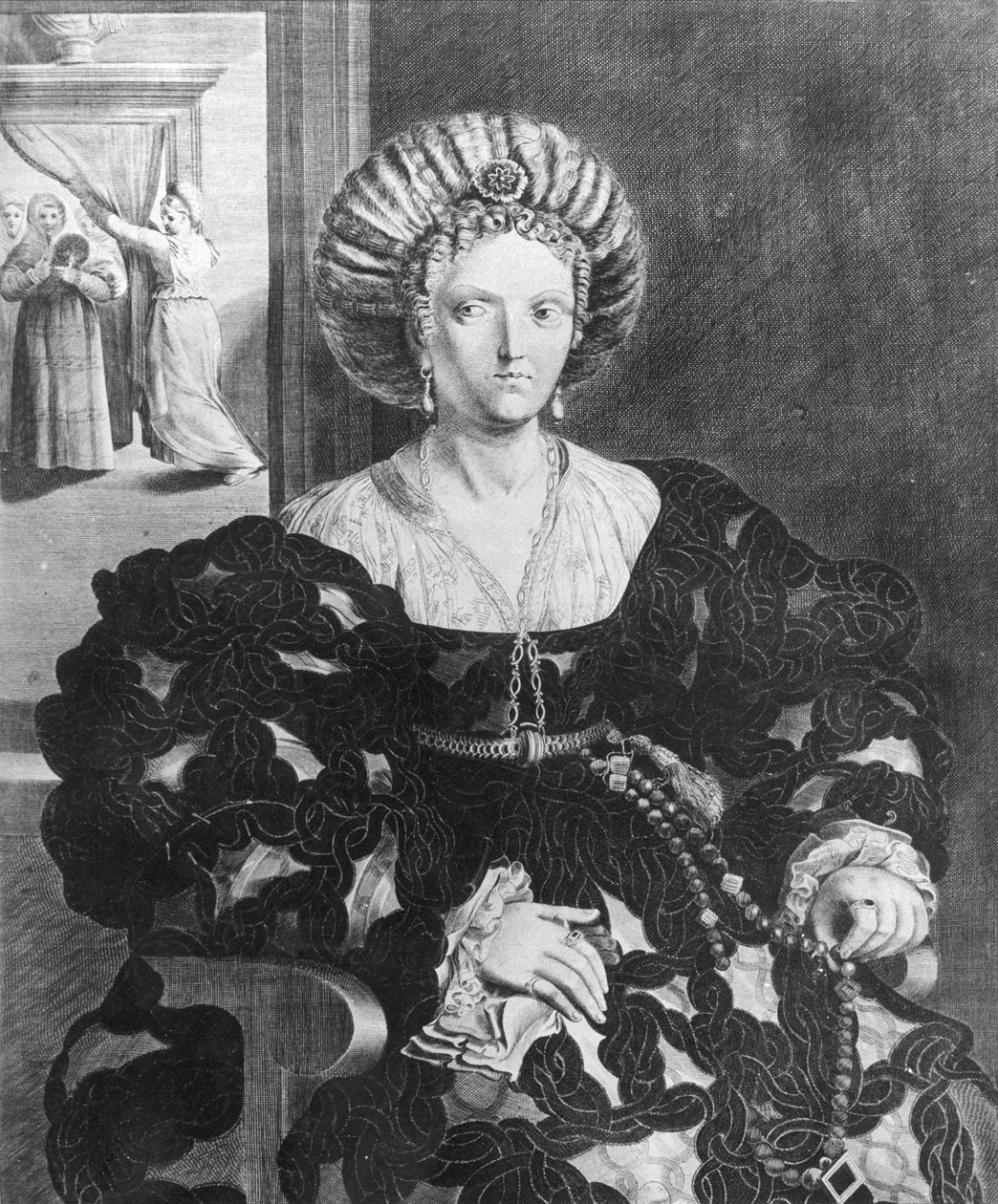Portrait of Lucrezia Borgia by Hendrik van the Elder Balen