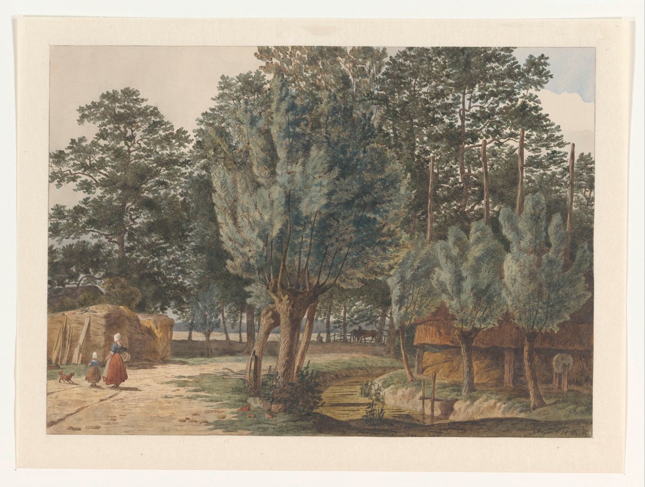 On the Estate Houdringe near De Bilt by Hendrik Abraham Klinkhamer