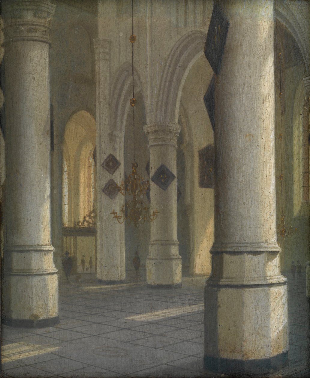 Interior of a Church by Hendrik Cornelisz. van Vliet