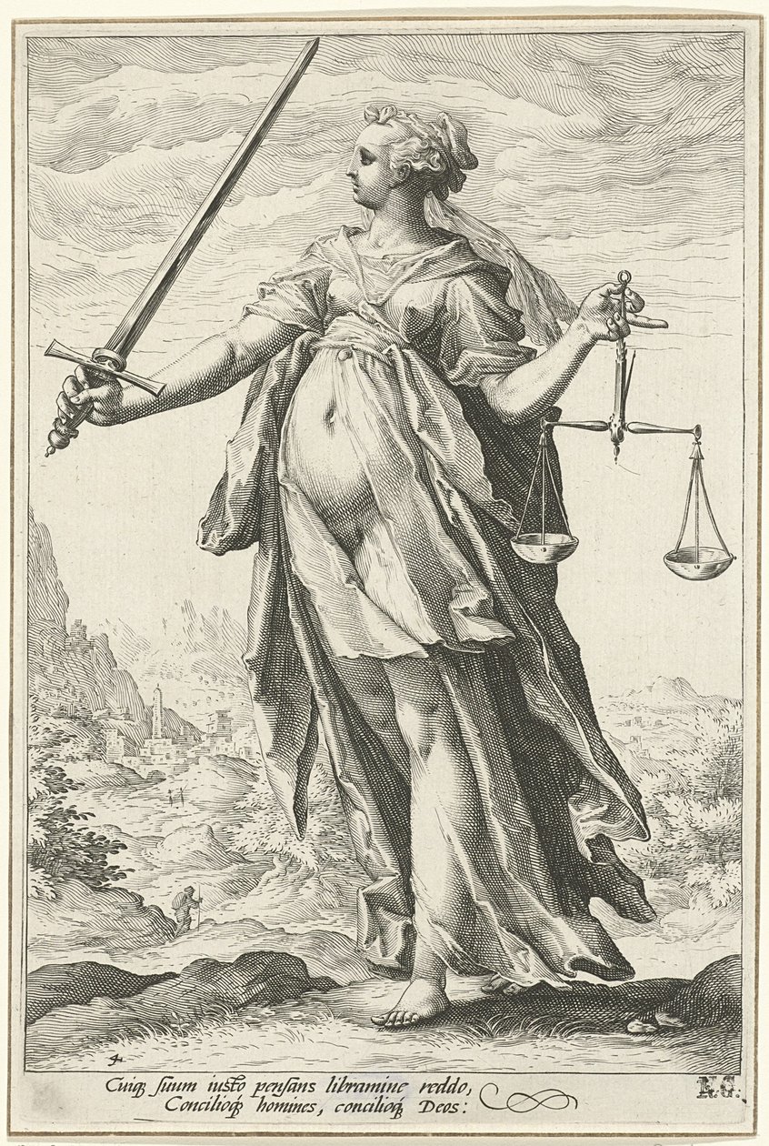 Fairness Justice by Hendrik Goltzius