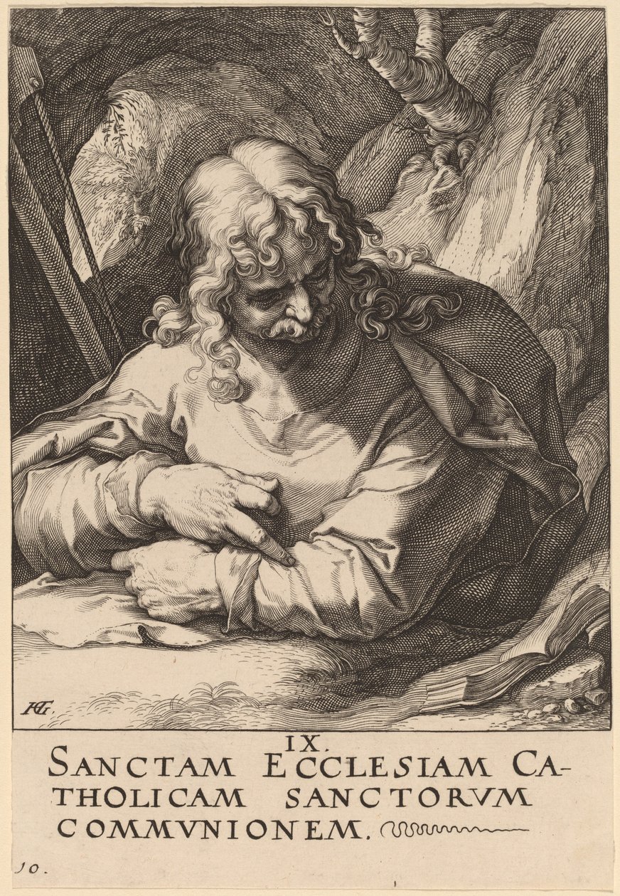 Saint James the Less by Hendrik Goltzius