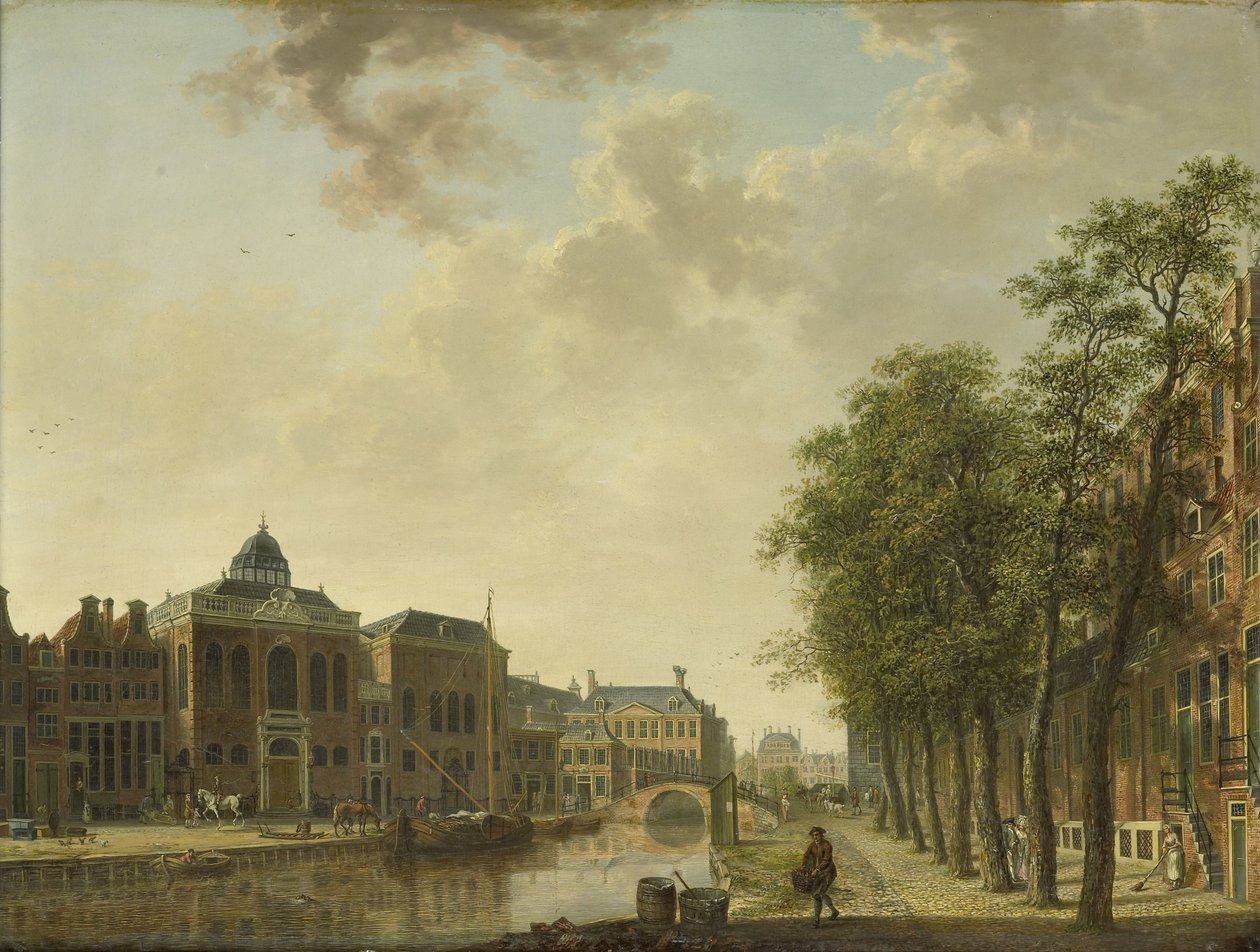 View of the Houtmarkt by Hendrik Keun