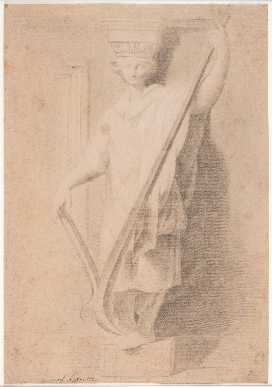 Caryatid with Plow. Study after a Figure on the Base of 