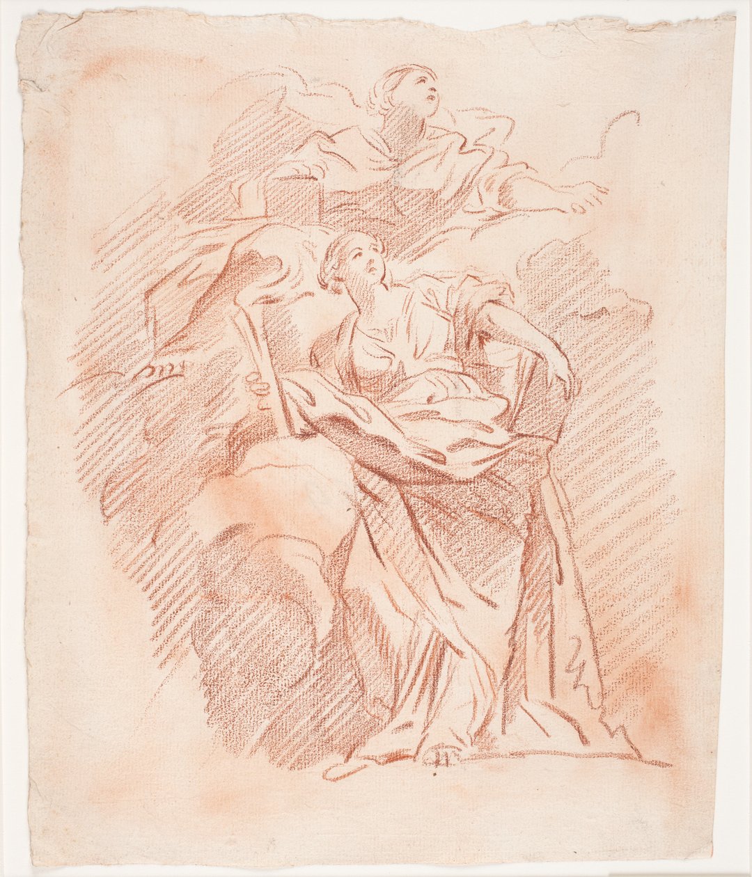 Two Female Figures by Hendrik Krock