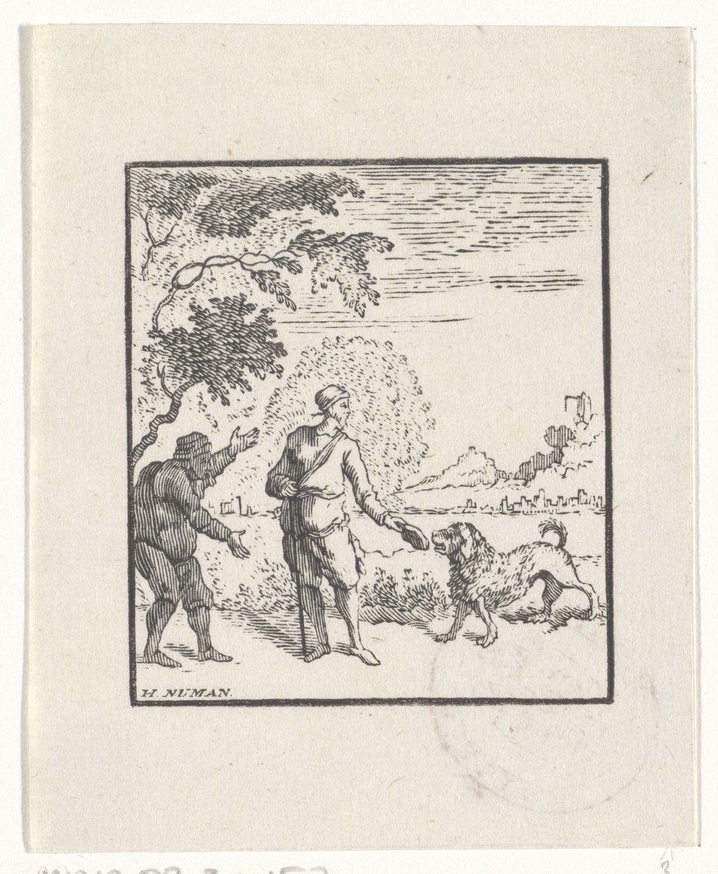 Depiction of a Story from Aesop