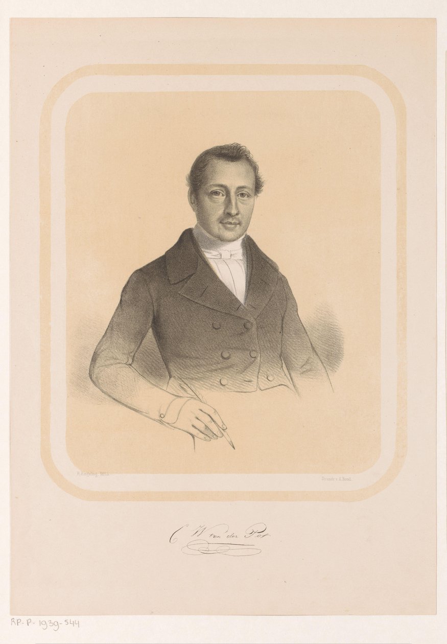 Portrait of Combertus Willem van der Pot by Hendrik Ringeling