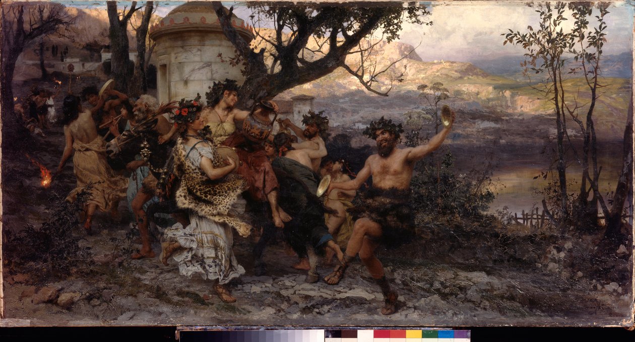Bacchanale by Henryk Siemiradzki