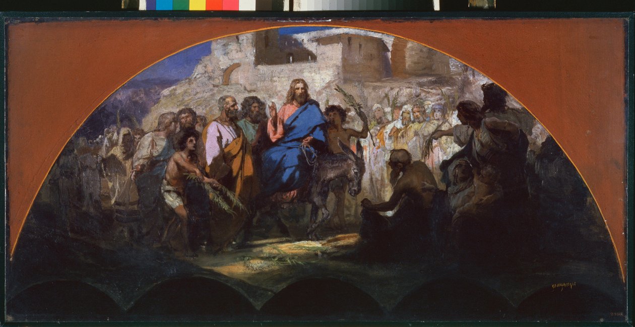 The Entry of Christ into Jerusalem by Henryk Siemiradzki