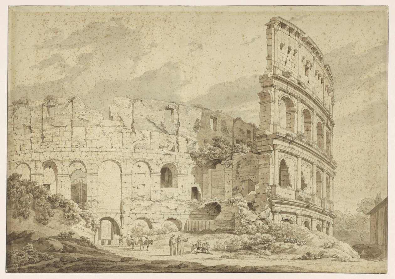 The Colosseum in Rome by Hendrik Voogd