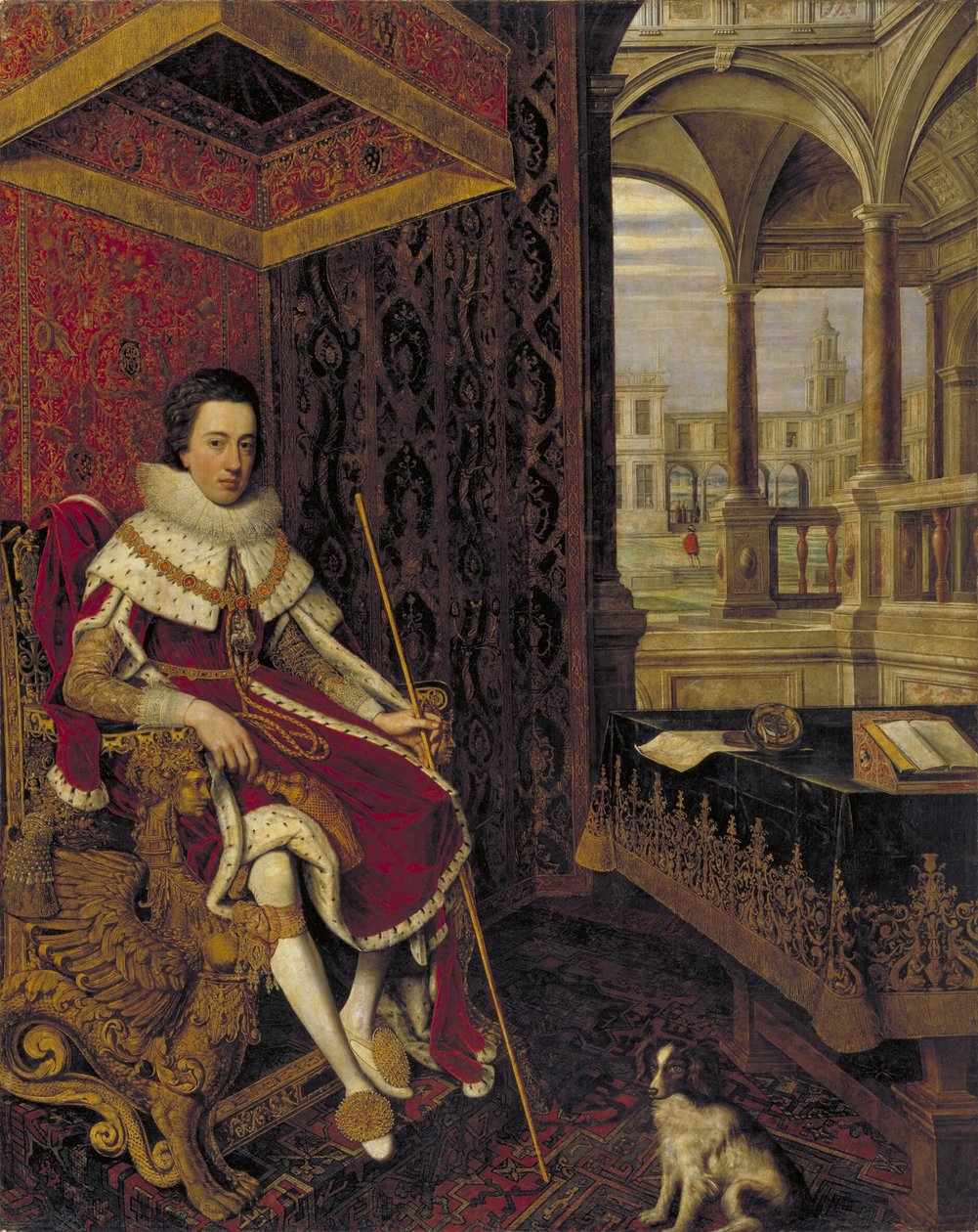 Charles I (1600-1649) when Prince of Wales by Hendrik van II Steenwijck
