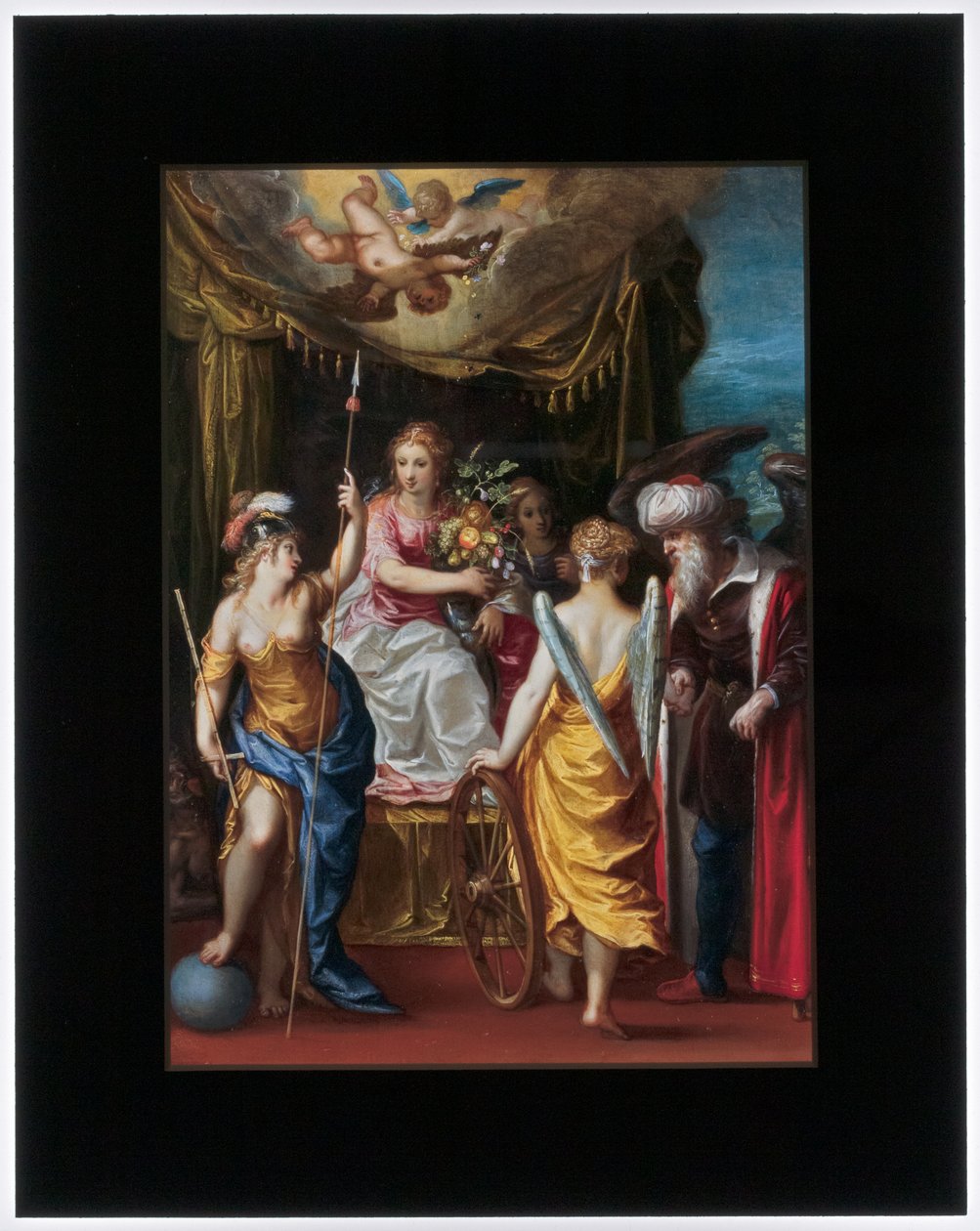 Minerva, Abundantia and Fortuna by Hendrik van the Elder Balen