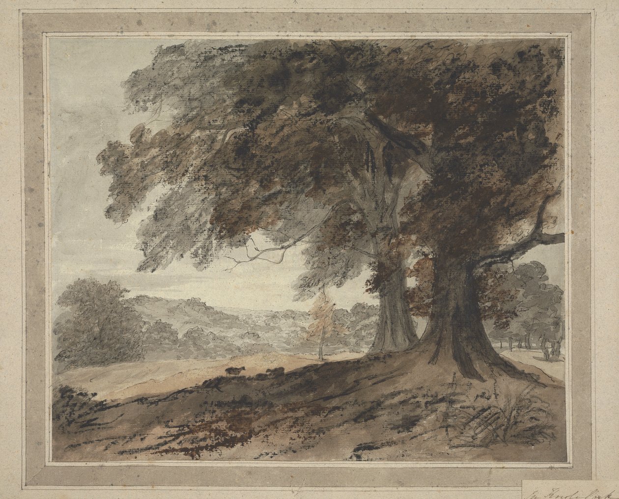 In Knole Park by Heneage Finch fourth Earl of Aylesford