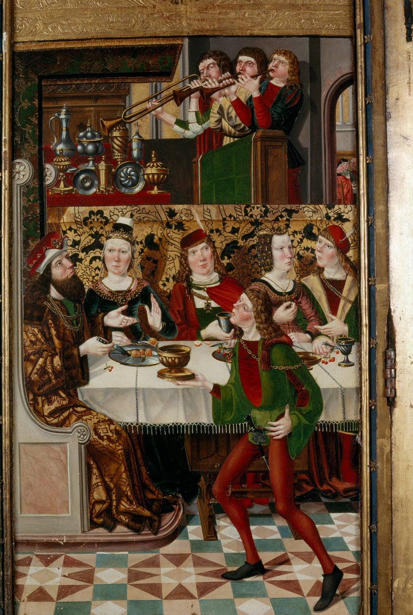 The Banquet of Ahasuerus based on an account in the Book of Esther by Henning von der Heide