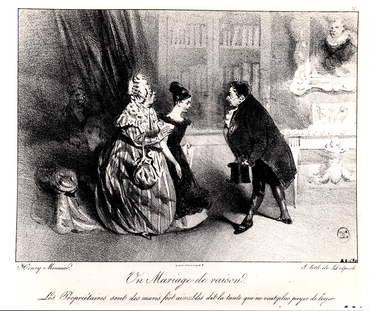 A Marriage of Convenience by Henri Bonaventure Monnier