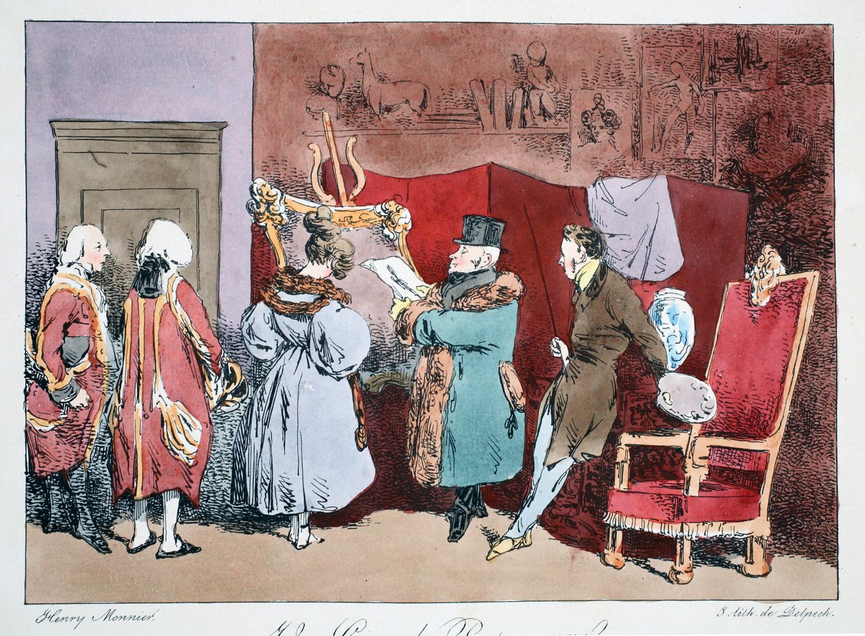 Un Grand Personnage by Henri Bonaventure Monnier
