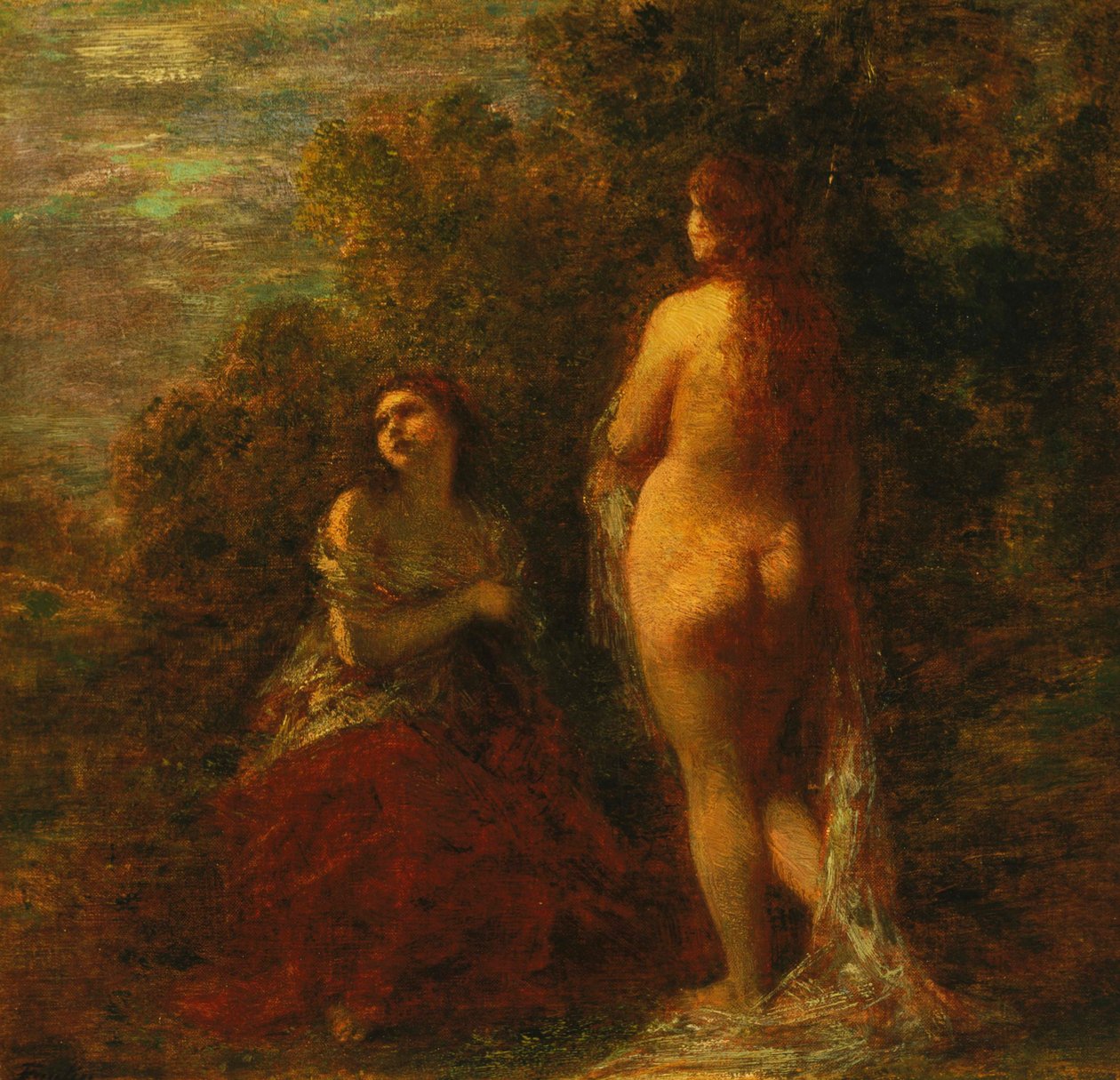 Dawn by Ignace Henri Jean Fantin Latour