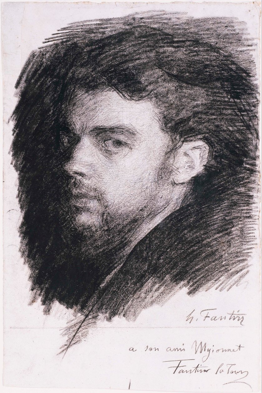 Self-Portrait by Ignace Henri Jean Fantin Latour