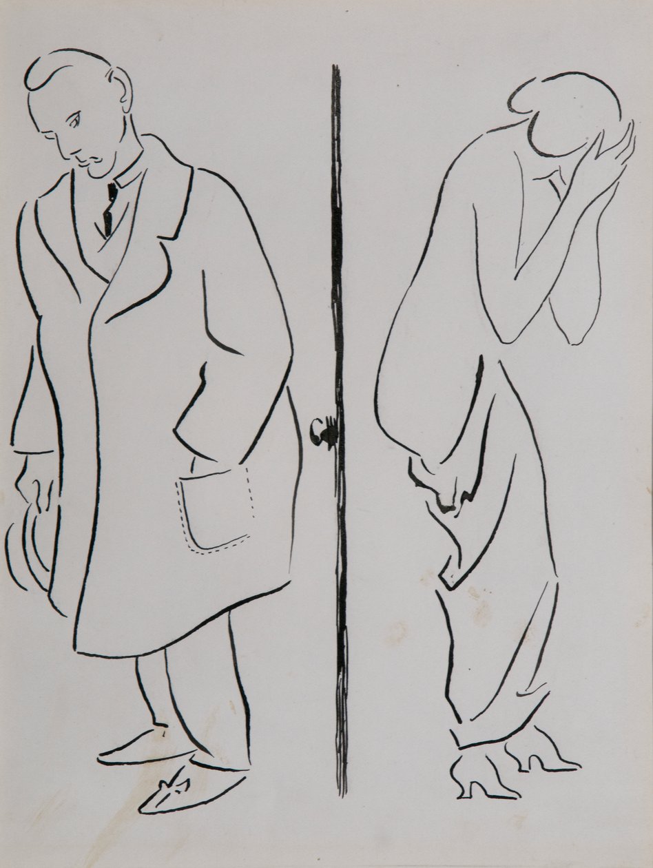 The Parting by Henri Gaudier Brzeska